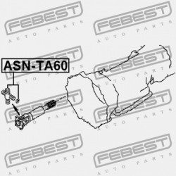 KERESZT HAJTÁS TENGELY NISSAN ARMADA TA60 2003.08- US C7126-ZE00A