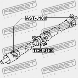 KERESZTHAJTÓ TENGELY TOYOTA CAMI J100E,J102E,J122E 1999.05-2005.12 JP 37100-87402