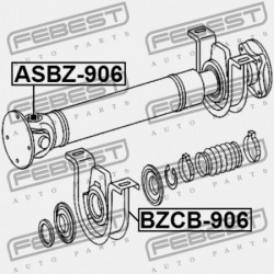 TENGELYTÁMASZ MERCEDES BENZ SPRINTER 906 2005-2013 A9064103401