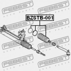 KORMÁNYRÚD BURKOLAT. MERCEDES BENZ ML-OSZTÁLY 163 1998-2005 A1634600096