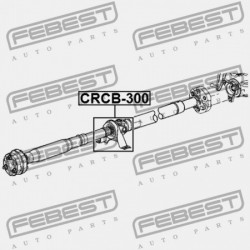 HAJTÓTENGELYTARTÓ CHRYSLER 300C 2004-2010 05161435AA
