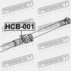 HONDA CR-V RD5 TENGELYTARTÓ 2002-2006 EU 40100-S9A-E01