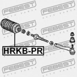 KORMÁNYRÚD BURKOLAT. BAL OLDALI HONDA PRELUDE BB5 1997-2001 JP 53534-SL4-J01