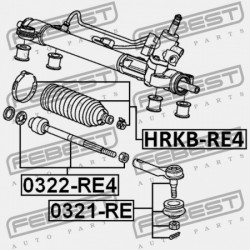 KORMÁNYRÚD BURKOLAT. HONDA CR-V RE7 2008-2011 EU 53534-STK-A01