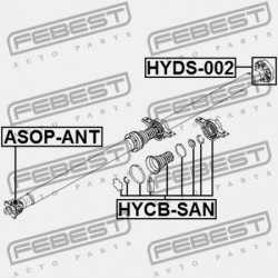HYUNDAI SANTA FE TENGELYTÁMASZ 06: -SEP.2006 (2006-) EUR 49575-2B010