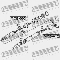 MITSUBISHI AIRTREK CU TENGELYTARTÓ 2001.03-2005.09 JPN MR953922