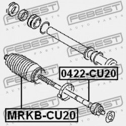 KORMÁNYRÚD BURKOLAT. MITSUBISHI LANCER,LANCER CEDIA CS,CT 2000.03-2009.08 JPN MR510406