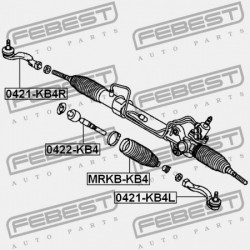 KORMÁNYRÚD BURKOLAT. MITSUBISHI PAJERO/MONTERO SPORT KH0 2008.07-2013.01 EUR/MMTH 4410A180