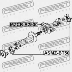 TENGELYTÁMASZ MAZDA BT-50 UN 2006-2008 EU SA51-25-300