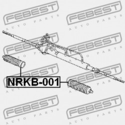 KORMÁNYRÚD BURKOLAT. NISSAN ALMERA UK MÁRKA N16E 2000.02-2006.11 EL 48203-BM400