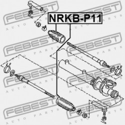 KORMÁNYRÚD BURKOLAT. NISSAN SUNNY B14 1994.01-1999.08 JP 48203-0E025