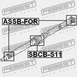 TENGELYTÁMASZ SUBARU FORESTER S11 2001.11-2007.11 JP 27111-SA011