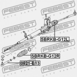 KORMÁNYRÚD BURKOLAT. SUBARU IMPREZA G12 2007.03- JP 34137-AG010