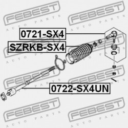 KORMÁNYRÚD BURKOLAT. SUZUKI SX4 RW415/RW416/RW419/RW420 2006-2013 48571-79J00