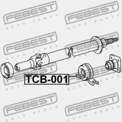 TENGELYTARTÓ TOYOTA CRESTA GX90,JZX9,LX90,SX90 1992.10-1996.09 JP 37230-22190