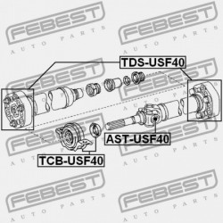 LEXUS LS460/460L USF4 TENGELYTARTÓ 2006.08-2012.09 EU 37100-50060