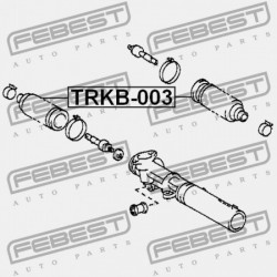 KORMÁNYRÚD BURKOLAT. TOYOTA LAND CRUISER 90 KZJ9,LJ9,RZJ9,VZJ9 1996.04-2008.12 GR 45535-35030