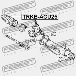 KORMÁNYRÚD BURKOLAT. TOYOTA KLUGER L/V ACU2,MCU2 2000.11-2007.05 JP 45535-48020