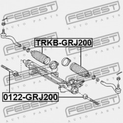KORMÁNYRÚD BURKOLAT. TOYOTA LAND CRUISER URJ202,UZJ200,VDJ200 2007.09- EU 45535-60020