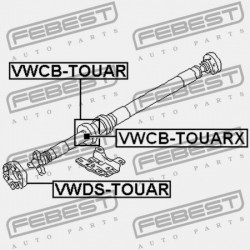TENGELYTÁMASZ VOLKSWAGEN TOUAREG 2003-2010 MEX 7L0521102D