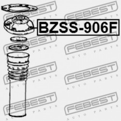 ELSŐ LENGÉSCSILLAPÍTÓ TARTÓ MERCEDES BENZ SPRINTER 906 2005-2013 A9063230520