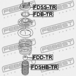 ELSŐ LENGÉSCSILLAPÍTÓ TARTÓCSAPÁGY FORD TRANSIT FY 2000-2006 EU 1103725