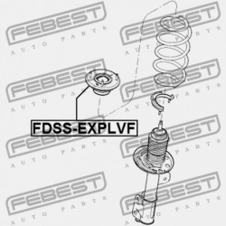 ELSŐ LENGÉSCSILLAPÍTÓ TARTÓ FORD EXPLORER KÁD 2011-2013 CAN DG1Z-18183-A