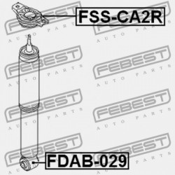 HÁTSÓ LENGÉSCSILLAPÍTÓ TARTÓ FORD MONDEO CA2 2007-2014 EU 1437051
