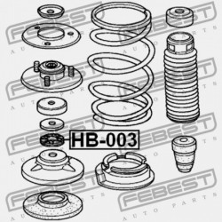 ELSŐ LENGÉSCSILLAPÍTÓ TARTÓ CSAPÁGY HONDA CAPA GA4 JP 51726-S2G-004