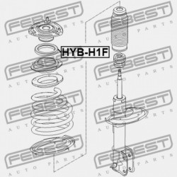 HYUNDAI SANTA FE ELSŐ LENGÉSCSILLAPÍTÓ TARTÓCSAPÁGY 06: -SEP.2006 (2006-) EUR 54612-4D000