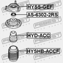 ELSŐ LENGÉSCSILLAPÍTÓ TARTÓ HYUNDAI ACCENT 00 (1999-) GEN 54610-25000