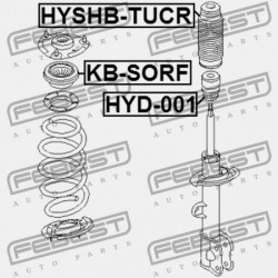 HYUNDAI SANTA FE 10 (2010-) GENERÁCIÓS ELSŐ LENGÉSCSILLAPÍTÓ TARTÓCSAPÁGYA 54612-2P000