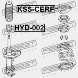 ELSŐ LENGÉSCSILLAPÍTÓ TARTÓ KIA SPECTRA 2004-2009 54610-1M000