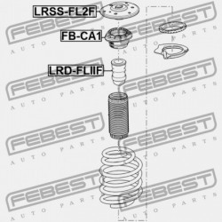 ELSŐ LENGÉSCSILLAPÍTÓ TARTÓ LAND ROVER FREELANDER II 2006-2014 LR032578