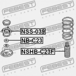NISSAN MAXIMA CA33 ELSŐ LENGÉSCSILLAPÍTÓ TARTÓCSAPÁGY 2000.01-2006.01 EL 54325-21000