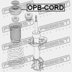 ELSŐ LENGÉSCSILLAPÍTÓ RÖGZÍTÉSE AZ EGYSÉGBEN OPEL CORSA D 2006-2014 0344653
