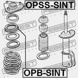 ELSŐ LENGÉSCSILLAPÍTÓ TARTÓCSAPÁGY OPEL SINTRA 1997-1999 0344526