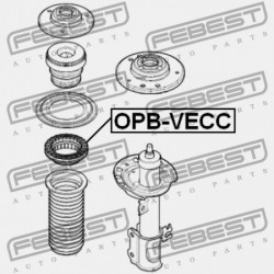 ELSŐ LENGÉSCSILLAPÍTÓ TARTÓCSAPÁGY OPEL ASTRA H 2004-2010 0344665