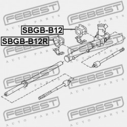 KORMÁNYRÚD ALÁTÉT. SUBARU IMPREZA G11 2000.02-2007.04 JP 34115-AA020