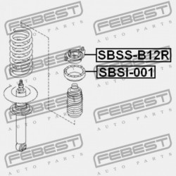 HÁTSÓ LENGÉSCSILLAPÍTÓ TARTÓ SUBARU IMPREZA G11 2000.02-2007.04 JP 20370-AE000