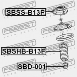 ELSŐ LENGÉSCSILLAPÍTÓ TARTÓ SUBARU LEGACY B13 2003.01-2009.04 JP 20320-AG000