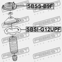 ELÜLSŐ LENGÉSCSILLAPÍTÓ TARTÓ SUBARU IMPREZA G12 2007.03- JP 20320-XA00A-9E