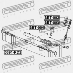 KORMÁNYMŰ JAVÍTÓ KÉSZLET. HONDA CR-V RD1 1996-2001 GN 06535-S50-003
