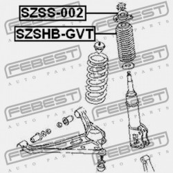 SUZUKI GRAND VITARA/ESCUDO SQ416/SQ420/SQ625 ELSŐ LENGÉSCSILLAPÍTÓ TARTÓ 1998-2006 41810-65D11