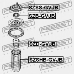 SUZUKI GRAND VITARA/ESCUDO JB416/JB420/JB627 ELSŐ LENGÉSCSILLAPÍTÓ TARTÓ 2006-2014 41810-65J00