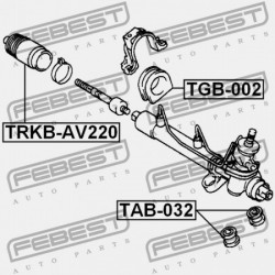 KORMÁNYRÚD PERSELYE. TOYOTA CORONA AT190,CT19,ST19 1992.02-1996.01 JP 45516-05020
