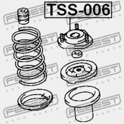 ELSŐ LENGÉSCSILLAPÍTÓ TARTÓ TOYOTA COROLLA AE9,CE9,EE9 1987.05-1992.05 JP 48609-12192