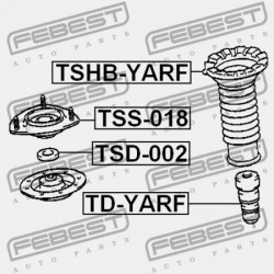 ELÜLSŐ LENGÉSCSILLAPÍTÓTARTÓ TOYOTA VITZ NCP1,SCP1 1999.01-2005.01 JP 48609-52030