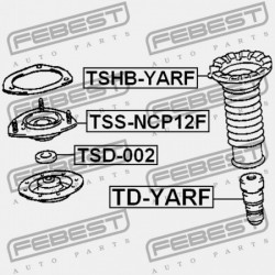 ELÜLSŐ LENGÉSCSILLAPÍTÓTARTÓ TOYOTA VITZ NCP1,SCP1 1999.01-2005.01 JP 48609-52011