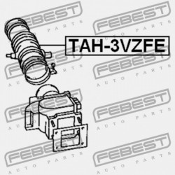 LÉGSZŰRŐ CSONK TOYOTA CAMRY (JPP/SED) SXV1,VCV10,MCV10 1992.08-2001.04 GR 17881-62040